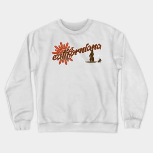 Californiana - Surfing  bear Crewneck Sweatshirt